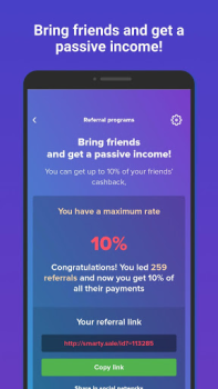 Baixar Smarty.Sale - кэшбэк с покупок Compras para Android captura de tela 2