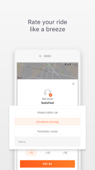Baixar DiDi Rider: Affordable rides Mapas e navegação para Android captura de tela 7