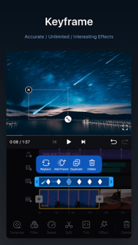 Baixar VN Editor de Vídeo Música Editores e Reprodutores de Vídeo para Android captura de tela 6