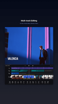 Baixar VN Editor de Vídeo Música Editores e Reprodutores de Vídeo para Android captura de tela 7