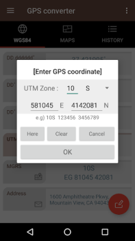 Baixar GPS coordinate converter Ferramentas para Android captura de tela 7