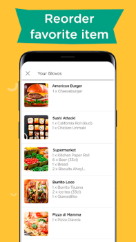 Baixar Glovo－Entrega de comida e mais Estilo de vida para Android captura de tela 7