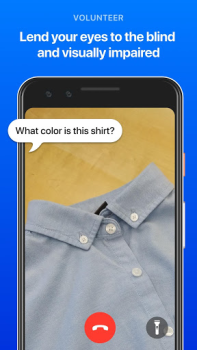 Baixar Be My Eyes - Helping the blind Estilo de vida para Android captura de tela 2