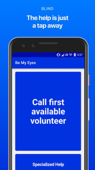 Baixar Be My Eyes - Helping the blind Estilo de vida para Android captura de tela 6