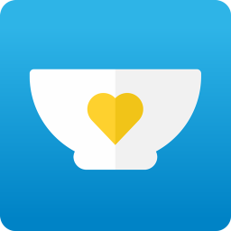 Logotipo ShareTheMeal: doe à caridade