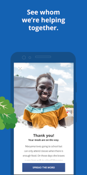 Baixar ShareTheMeal: doe à caridade Estilo de vida para Android captura de tela 4