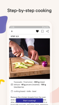 Baixar Kitchen Stories: Recipes Comida e bebida para Android captura de tela 2