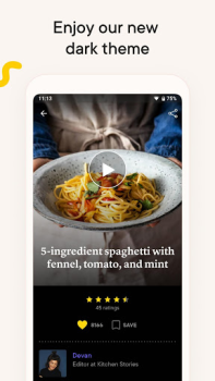 Baixar Kitchen Stories: Recipes Comida e bebida para Android captura de tela 7