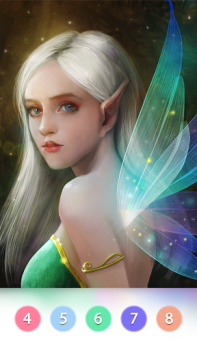 Baixar Coloring Fun: Colorido por Num Casual para Android captura de tela 4