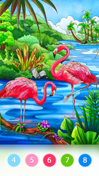 Baixar Coloring Fun: Colorido por Num Casual para Android captura de tela 6