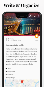 Baixar Diaro - Pessoal Diário Journal Estilo de vida para Android captura de tela 5