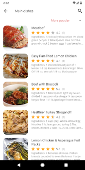 Baixar Healthy Recipes Comida e bebida para Android captura de tela 2