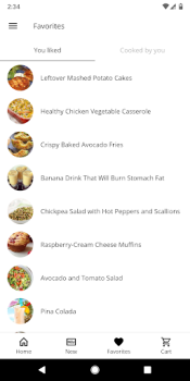 Baixar Healthy Recipes Comida e bebida para Android captura de tela 4
