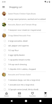 Baixar Healthy Recipes Comida e bebida para Android captura de tela 5