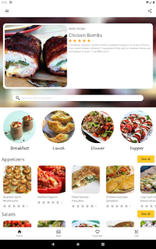 Baixar Healthy Recipes Comida e bebida para Android captura de tela 7