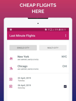 Baixar Voos de última hora Viagens para Android captura de tela 6