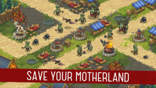 Baixar Orcs Warriors: Offline Tower Defense Estratégias para Android captura de tela 2