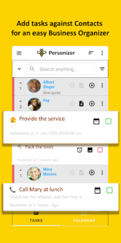 Baixar Personizer - get organized Emprego para Android captura de tela 3