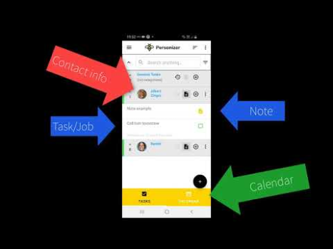Baixar Personizer - get organized Emprego para Android captura de tela 8