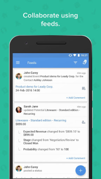 Baixar Zoho CRM - Sales & Marketing Negócios para Android captura de tela 7