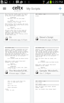 Baixar Celtx Script Emprego para Android captura de tela 2
