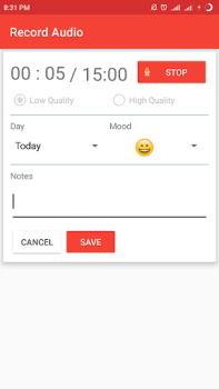 Baixar Audio Diary Free Estilo de vida para Android captura de tela 4