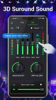Baixar Equalizador Pro Música e áudio para Android captura de tela 2