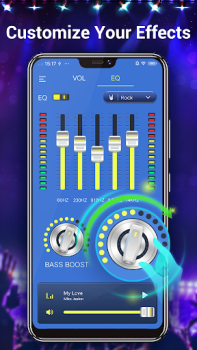 Baixar Equalizador Pro Música e áudio para Android captura de tela 3