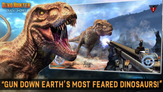 Baixar DINO HUNTER: DEADLY SHORES Jogos de ação para Android captura de tela 2