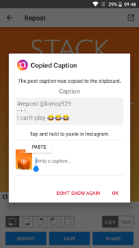 Baixar Regram - Repost for Instagram Ferramentas para Android captura de tela 6