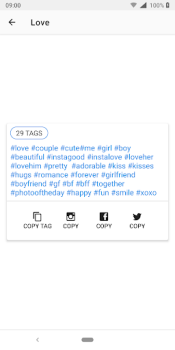 Baixar HashTags for Instagram Social para Android captura de tela 4