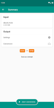 Baixar Ebook Converter Livros e Referências para Android captura de tela 2