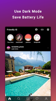 Baixar Friendly For Instagram Social para Android captura de tela 4