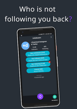 Baixar Unfollowers 4 Instagram Social para Android captura de tela 4
