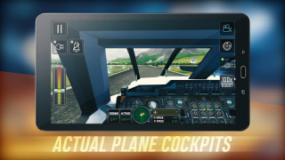 Baixar Airplane Flight Simulator Simuladores para Android captura de tela 3