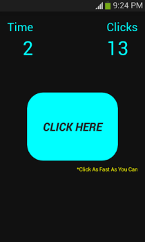 Baixar Click Speed Test Arcade para Android captura de tela 2
