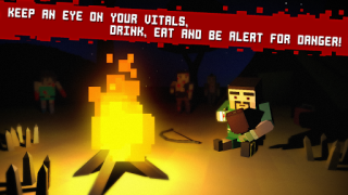 Baixar Cube Z (Pixel Zombies) Jogos de ação para Android captura de tela 4