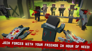 Baixar Cube Z (Pixel Zombies) Jogos de ação para Android captura de tela 5
