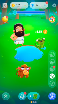 Baixar Clicker Evolução Humana Arcade para Android captura de tela 7