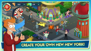 Baixar Futurama: Worlds Of Tomorrow Aventura para Android captura de tela 2