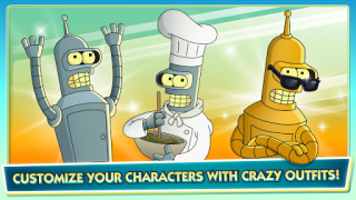 Baixar Futurama: Worlds Of Tomorrow Aventura para Android captura de tela 3