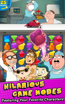 Baixar Family Guy Freakin Mobile Game Quebra-cabeças para Android captura de tela 2