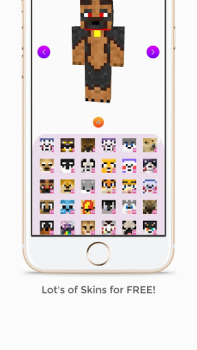 Baixar Minecraft Custom Skin Creator Entretenimento para Android captura de tela 3