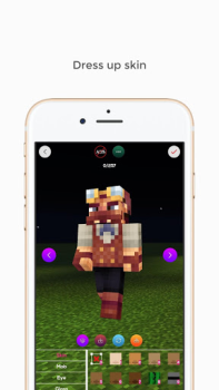 Baixar Custom Skin Creator 3D for Minecraft Entretenimento para Android captura de tela 5