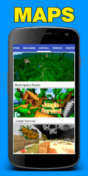 Baixar Mapas para Minecraft PE Entretenimento para Android captura de tela 3