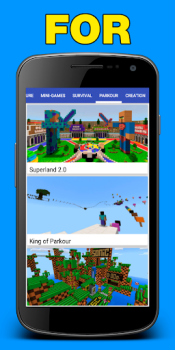 Baixar Mapas para Minecraft PE Entretenimento para Android captura de tela 4