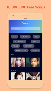 Baixar Music - Mp3 Music Player Música e áudio para Android captura de tela 2