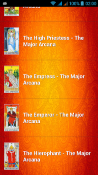 Baixar Tarot Cards Estilo de vida para Android captura de tela 3