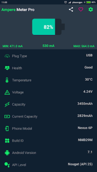 Baixar xAmpere - Battery Charge Info Ferramentas para Android captura de tela 5