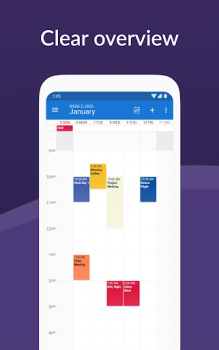 Baixar DigiCal Calendário Agenda Emprego para Android captura de tela 3